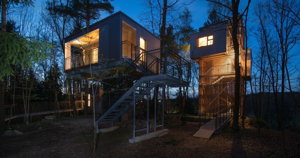 Baumhaus Lodge Schrems Schrems  Ngoại thất bức ảnh