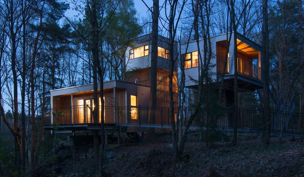 Baumhaus Lodge Schrems Schrems  Ngoại thất bức ảnh